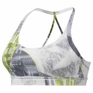 Reebok WOR Moonshift Tri-Back Padded Bh Damen - Grau - DE 986-HWQ